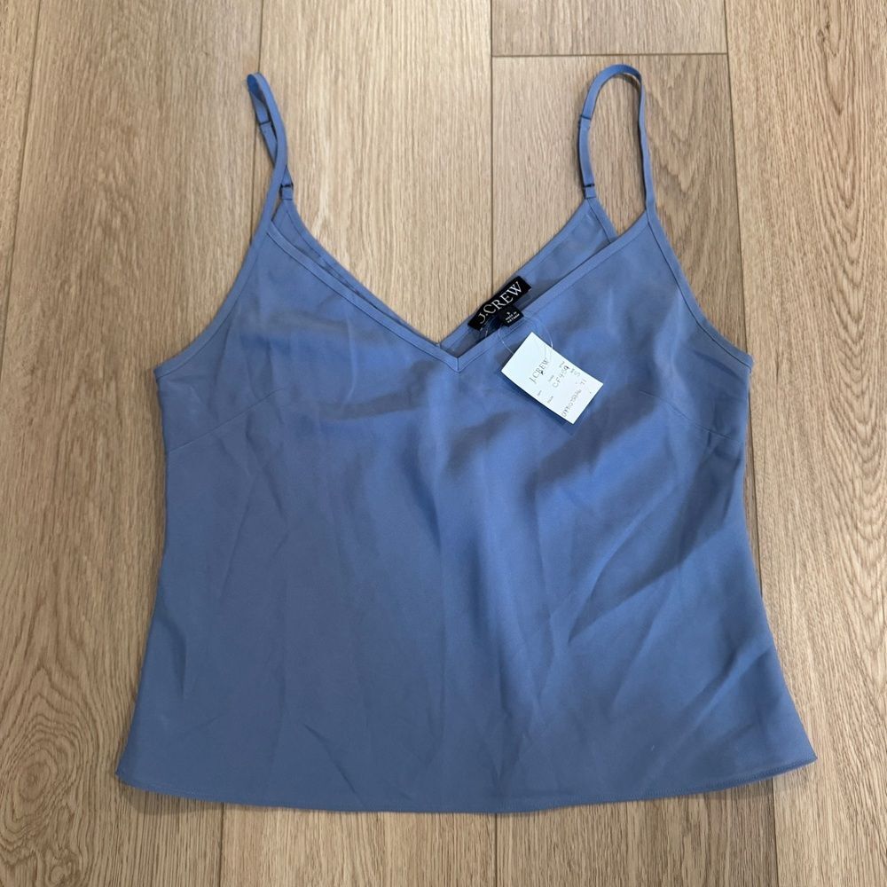 J. Crew tank camisole • size small • CF459 • blue